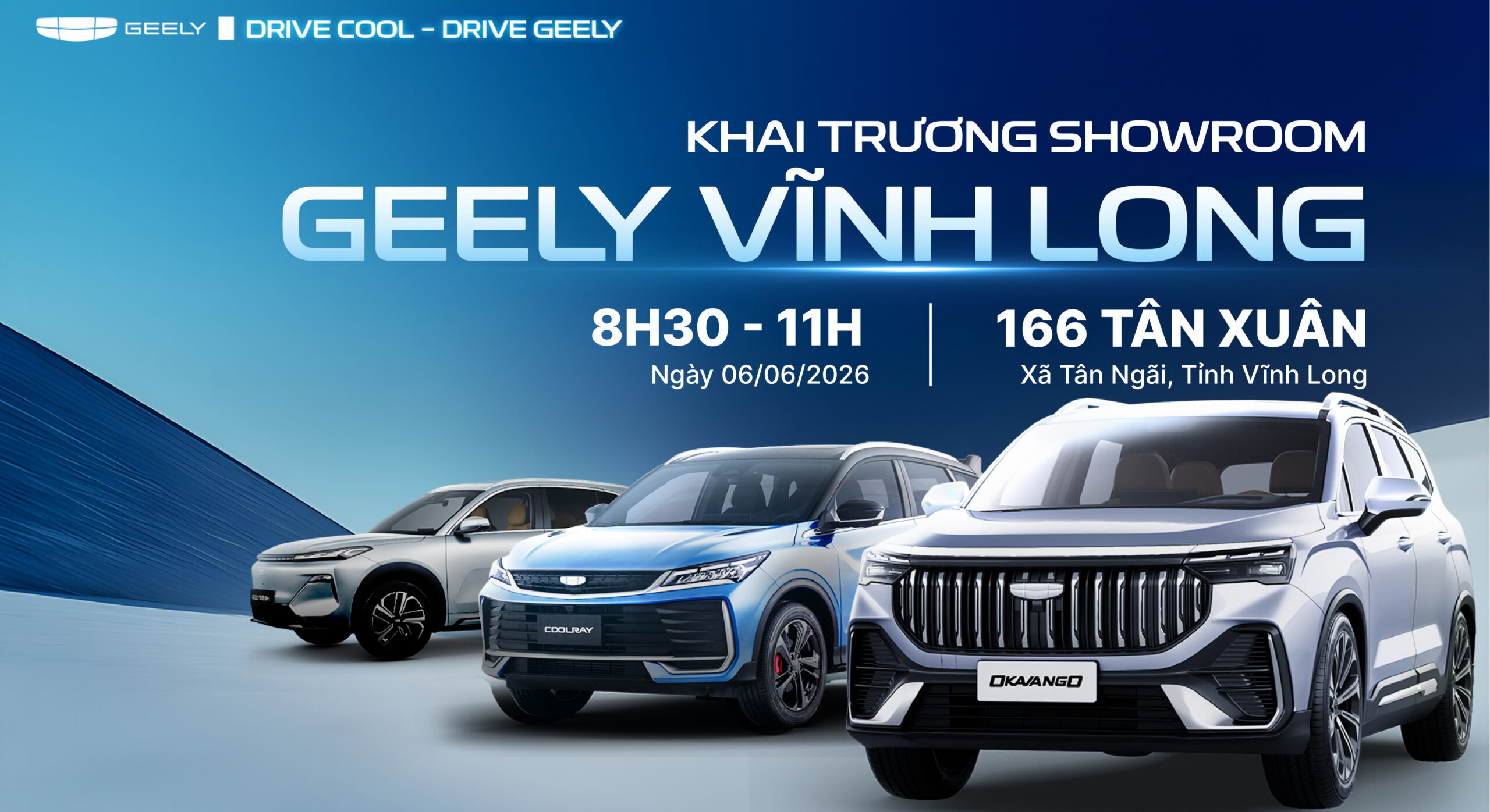 Khai truong geely vinh long